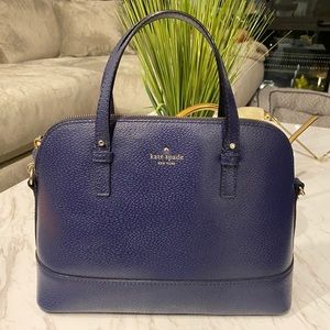 Kate Spade Dark Navy Blue Handbag & Crossbody